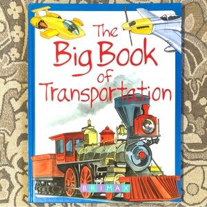 4/$20 The Big Book of Transportation Vintage (2002) Hardcover Kid’s Book